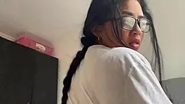 Beautiful Teen Girl Enters Room for Hardcore Fucking and Requests Facial Cumshot