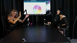 ariane kimiko moans with toy over panties