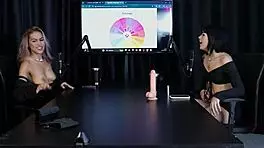 ariane kimiko moans with toy over panties