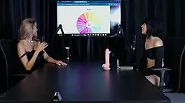 ariane kimiko moans with toy over panties