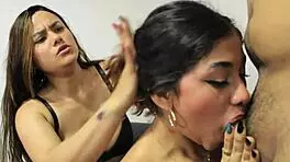 Party With Stepbrother Ends In Threesome With Friend