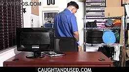 Curvy Teen 18+ Adriana Maya Lets Security Guard Inspect Cavities