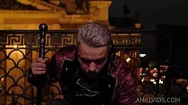 TEEN ANAL ORGY FUCKING at REAL HALLOWEEN PARTY