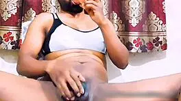 Horny for cock and ass play with dildo strapon and toys