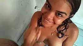 two friends shower together for passionate sex encounter