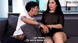 Big Ass Stepmom Enjoys Her Stepson What Her Husband Wont Give Her - Thiago Lopez & Sarah Black