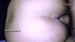 Roughly Fucking Latina Teen's Ass On Couch In Doggystyle