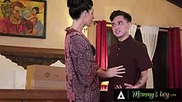 Mommys Boy - Pawg Masseuse Milf India Summer Pleasures Hung Delivery Boy With Hot Oiled Doggy Fuck