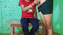 Friends wife receives indian village anniversary gift after pussy playing at party