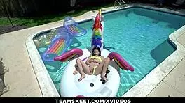 Exxxtrasmall Tiny Chick Riley Jean Wants Real Big Dick Instead of Dildo