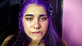 Hot Latina Masturbates Wet Pussy With Dildo