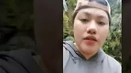 Outdoor Blowjob With Wet Pussy Creampie