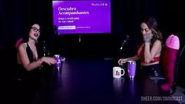 Belinha Baracho And Tifany Rocha Swing Cast Compilation In Sheer Red