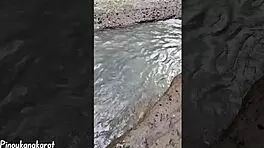 Outdoor Blowjob With Wet Pussy Creampie