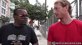 i-i gave a teen interracial blowjob with facial cumshot