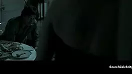 Juliette Binoche flaunts her big tits in a topless nude sex scene