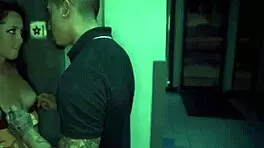 Pale Teen's Shocking Cash Machine Blowjob Surprise