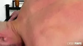 I oiled my petite tits and took Charles Dera's monster cock deep inside me, feeling every thrust.