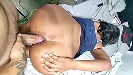 Rough Anal Fucking Opens Big Ass Whore's Gaping Hole