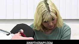 3waytherapy - Shy Little 18+ Hottie Lilith Grace Gets Special Help For Her Naughty Personality Problem