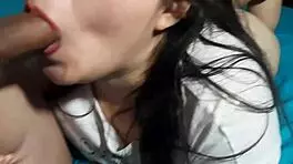 Hermosa Chupando Verga