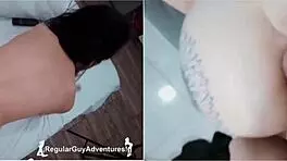 Natalia And Lily Compete In Intense Interracial Casting Session