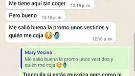 Dona Mary Gets Very Horny Because She Owes The Tanda