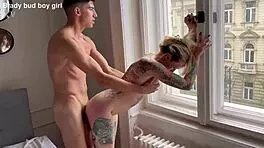 Hailey Hope swallows student's cum after sex