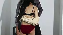 Schoolgirl Feels Rough Fucking By Teacher With Big Cock