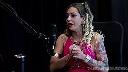 Intense best moments of Julia Fontanelli in preliminares podcast with Bia Hot part 2