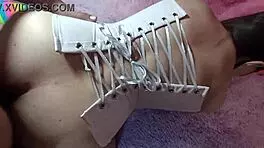 Intense Deep Anal Double Penetration of Rented Latina Wife