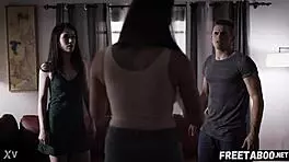 twisted stepsiblings pass around chanel preston evelyn claire - full scene on freetaboo net