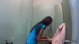 Striking Czech Cutie Seduced In Mall