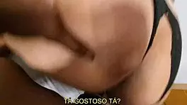 teacher moans loudly with young black student