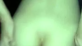 Hey, this young skinny babe is moaning so loud while giving her pussy and ass! 😩