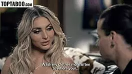 Wife's Friend Misses Cock In Mouth