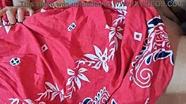 Shy married woman fucks food delivery guy