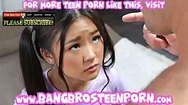 Petite blonde endures intense fucking by huge black cock part one