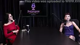 Annie Clementine and Bia Hot in Intense Preliminaries Podcast Moments!