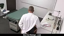 Patient Lily Larimar Visits Doctor For Innocent Blowjob