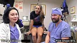 Human Guinea Pig Gets Mandatory Hitachi Orgasms From Nurse Lenna Lux - Stefania Mafra