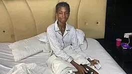 Beautiful African Model Undergoes Casting Interview