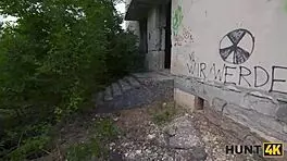 Hunt4k Slutty Brunette Enjoys A Passionate Anal Fuck With A Stranger