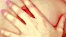 cute teen blonde shows her sexy body