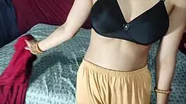 Hard Fucking With Her When Alone At Home