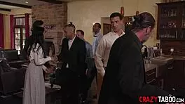 Naughty Latina Teen Served