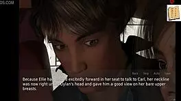 A wife and her companion are playing a game