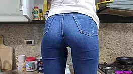 Approaching Her in the Kitchen