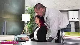 i fucked an incredible office secretary with big tits