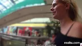 Glamorous czech teen gets seduced in supermarket and reamed in pov